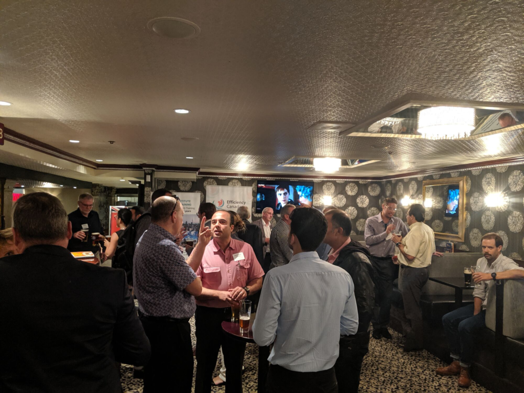 A group of professionals networking at CIET Connect