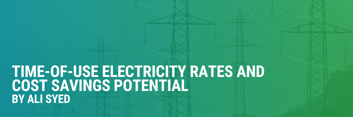 Time-of-Use Electricity Rates and Cost Savings Potential