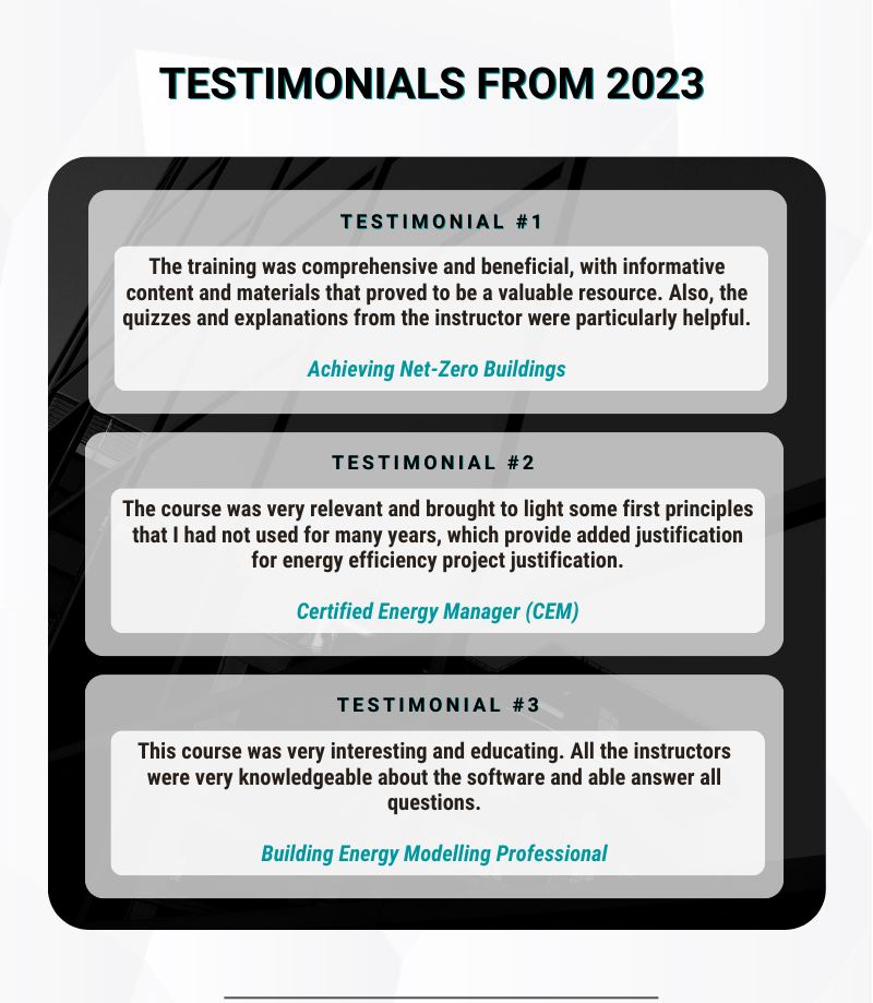 CIET 2023 Year in Review - Testimonials